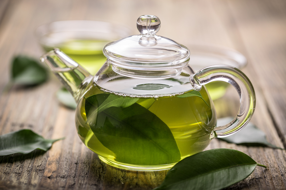 Glass teapot best green tea for detox